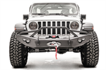 FAB FOURS JL18-B4652-1 LIFESTYLE WINCH BUMPER W/