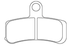 HAWK HMC5019 METALLIC DISC BRAKE PADS