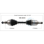 TRAKMOTIVE MB-8044 CV Axle Shaft