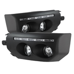 SPYDER 5075161 ( Spyder ) Toyota FJ Cruiser 07-14 Fog Lights With LED Daytime Ru