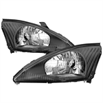 SPYDER 9037290 ( xTune ) Ford Focus 00-04 OEM Style Headlights - Black