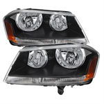 SPYDER 9025297 ( Akkon ) Dodge Avenger 08-17 Crystal Headlights - Low Beam-HB4(I