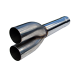 MBRP MDDS927 4'DUAL27.5'MUFFLER DELETE 304