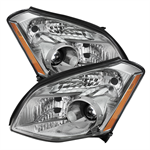 SPYDER 9025556 ( Akkon ) Nissan Maxima (Halogen Only) 07-08 Crystal Headlights -