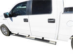TRAILFX A4014S 4 INCH SIDE BARS POLISHED STAINLESS STEEL