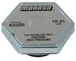MOROSO 63320 RACING RADIATOR CAP 19-21LBS