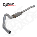 DIAMOND EYE K3336A CAT-BACK 3-1/2' KIT ALUMI