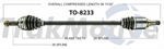 TRAKMOTIVE TO-8233 CV Axle Shaft