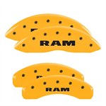 MGP 55005SRAMY YELLOW RAM CALIPER COVERS