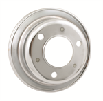 MR GASKET 8827 CHROME CRANK PULLEY-SINGLE GROOVE