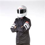 RACEQUIP 121003 SFI-5 JACKET BLACK MEDIUM