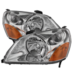 SPYDER 9023705 ( Akkon ) Honda Pilot 03-05 Crystal Headlights - Chrome