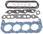 EDELBROCK 7363 Gasket: Big Block Chevrolet Head Gasket Set; Oval