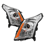 SPYDER 9946547 ( xTune ) Cadillac SRX 10-14 OE Style Halogen Headlights - Low Be