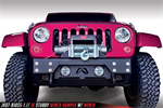 FAB FOURS JK07-B1855-1 07-13 JK STUBBY BUMPER
