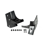 RUGGED RIDGE 11027.02 Light Mount Bracket Kit, Windshield; 97-06 Jeep Wr