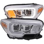 ANZO 111378 HEADLIGHT TACOMA CHROME 16-17