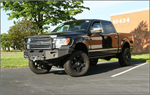 FAB FOURS FF09-H1950-1 WINCH BUMPER GRILL GUARD F150 FRONT 09-10