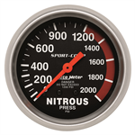AUTOMETER 3428 Nitrous Oxide Pressure Gauge