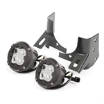 RUGGED RIDGE 11027.19 Light Kit, Windshield Mounted, Dual Beam, Round; 9