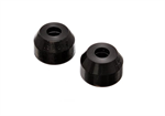 ENERGY SUSPENSION 9.13119G BLACK ROUND TIE ROD END BOOTS 2