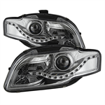 SPYDER 9036088 ( Akkon ) Audi A4 06-08 Projector Headlights - Halogen Model Only