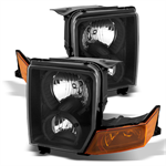SPYDER 9023231 ( Akkon ) Jeep Commander 06-10ï¾ Crystal Headlights - Black