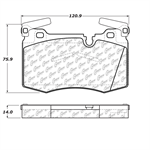 STOP TECH 104.14030 BRAKE PADS 09