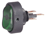 HELLA H61920001 Switch: Rocker Switch; green