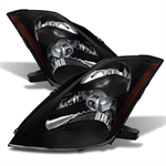 SPYDER 9023989 ( Akkon ) Nissan 350Z 03-05 Crystal Headlights - Xenon/HID Model