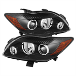 SPYDER 9023354 ( Akkon ) Scion TC 08-10 Crystal Headlights - Black