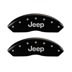 MGP 42014SJPLB JEEP GRILL LOGO