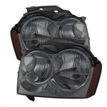 SPYDER 9023262 ( Akkon ) Jeep Grand Cherokee 05-07ï¾ Crystal Headlights - Smoke