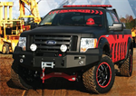 FAB FOURS FF09-H1951-1 WINCH BUMPER F150 FRONT 09-10