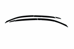 AVS 896001 SEAMLESS VENTVISOR 6P SMOKE FX35 03-08