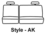 COVERCRAFT SS7465PCCH SEAT SAVER RR 3ST YUKON/XL/SUB/TAHOE