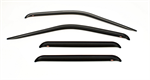 WESTIN 72-35489 SMOKE IN-CHANNEL WIND DEFLECTOR 4PC