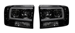 RECON 264192BKC Headlight Assembly