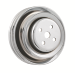 MR GASKET 8829 CHROME W/P PULL-DBL SBF CA