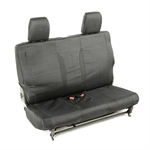 RUGGED RIDGE 13266.03 Elite Ballistic Seat Cover, Rear, Black; 11-18 Wra