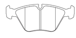 HAWK HB135N.760 HP PLUS BRAKE PADS