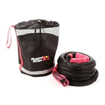 RUGGED RIDGE 15104.30 Kinetic Recovery Rope Kit, Cinch Storage Bag