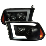 2LHP-RAM09SM-SQ-RS Headlight Assembly