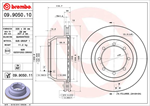 BREMBO 09.9050.10 Brake Rotor
