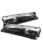 SPYDER 5012616 ( Spyder Signature ) Nissan 240SX 97-98 Crystal Headlights - Blac