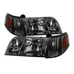 SPYDER 9031045 ( Akkon ) Crown Victoria 98-11 Crystal HeadLights With Corner Lig