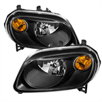 SPYDER 9023828 ( Akkon ) Chevy HHR 2006-2011 Crystal Headlights - Black