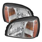 SPYDER 5079817 ( OE ) Cadillac Deville 2000-2005 Crystal headlights - Chrome