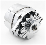MR GASKET 5122 CHROME PLATE ALTERNATOR CHEVY