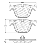 STOP TECH 104.09192 Brake Pad